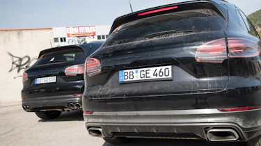 Porsche Cayenne prototype - rear statics