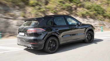 Porsche Cayenne prototype - side action