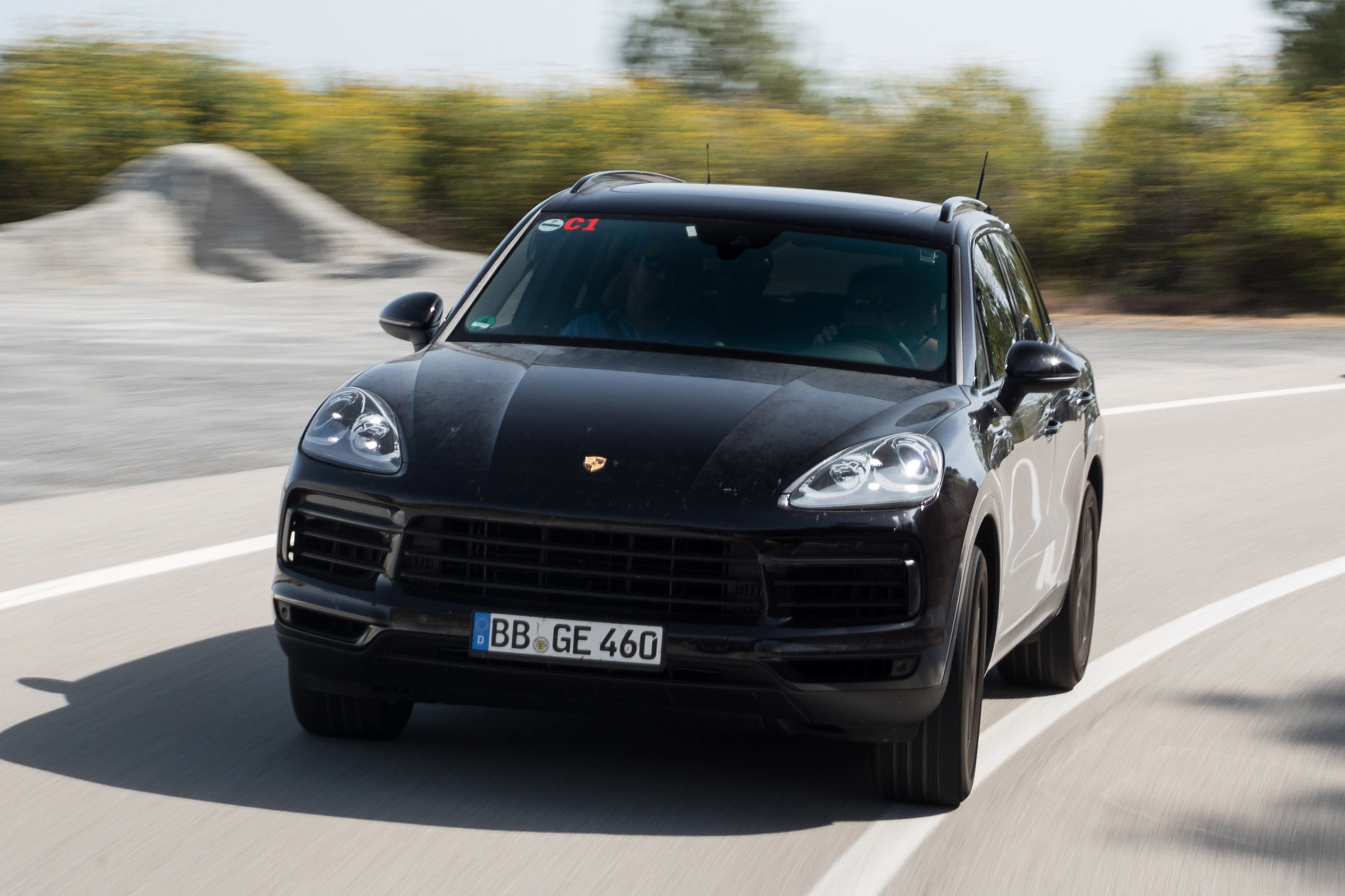 Porsche Cayenne prototype - front