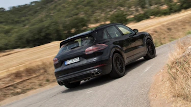 Porsche Cayenne prototype - rear cornering