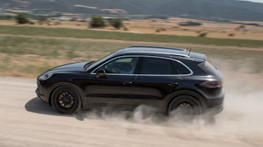 Porsche Cayenne prototype - side off-road