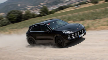 Porsche Cayenne prototype - front action