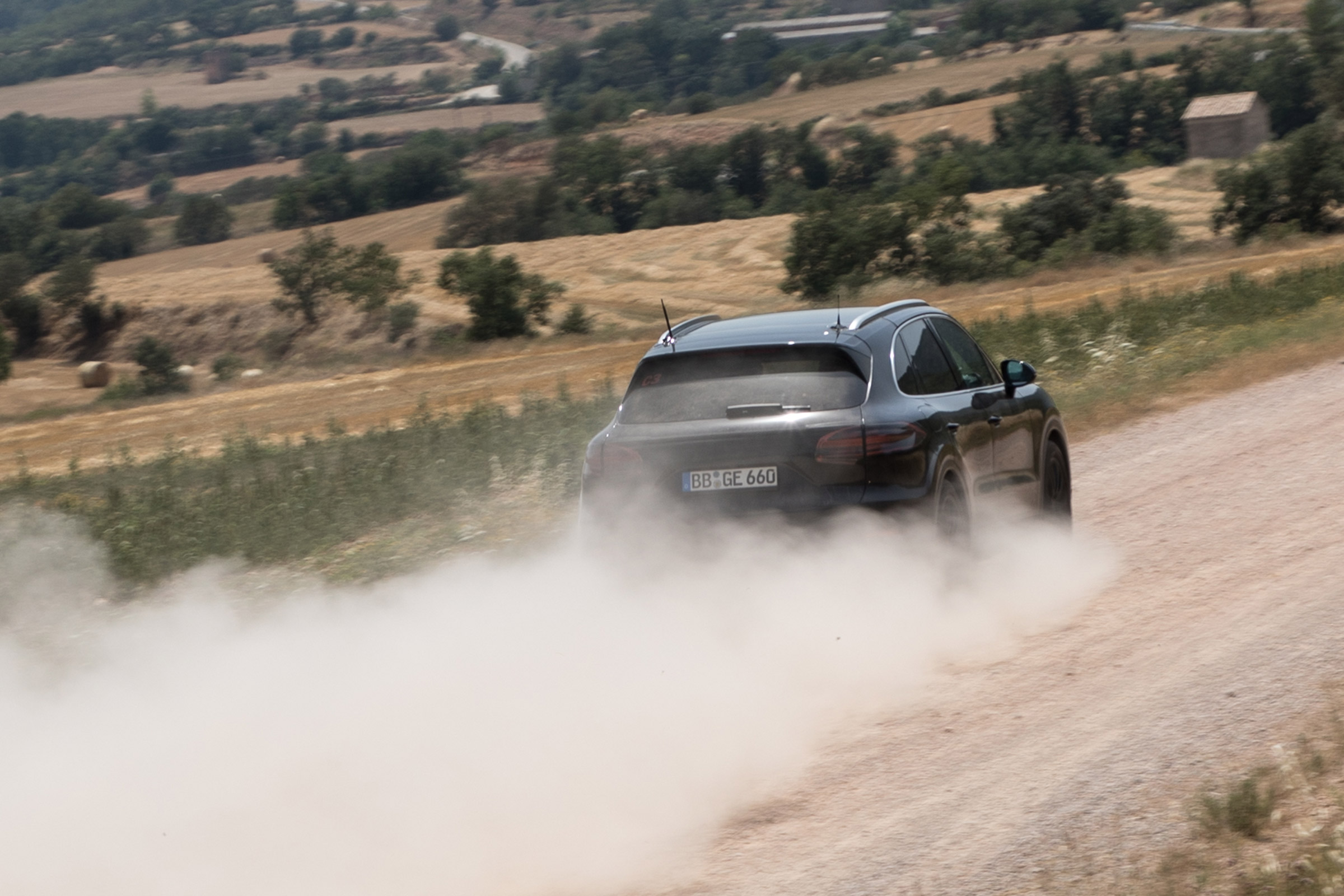 Porsche Cayenne prototype - rear off-road