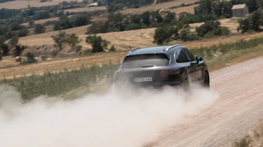 Porsche Cayenne prototype - rear off-road