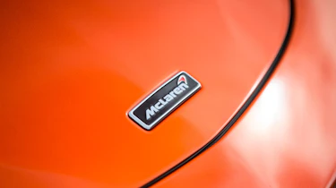 McLaren 570GT long term second report - McLaren badge
