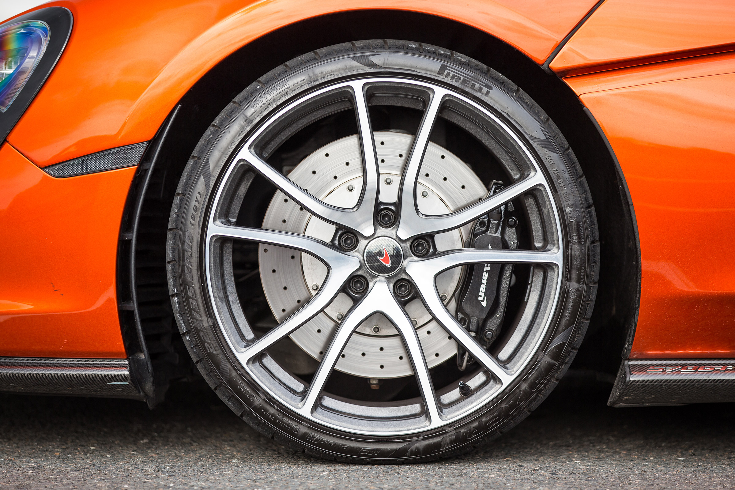 McLaren 570GT long term second report - wheel detail