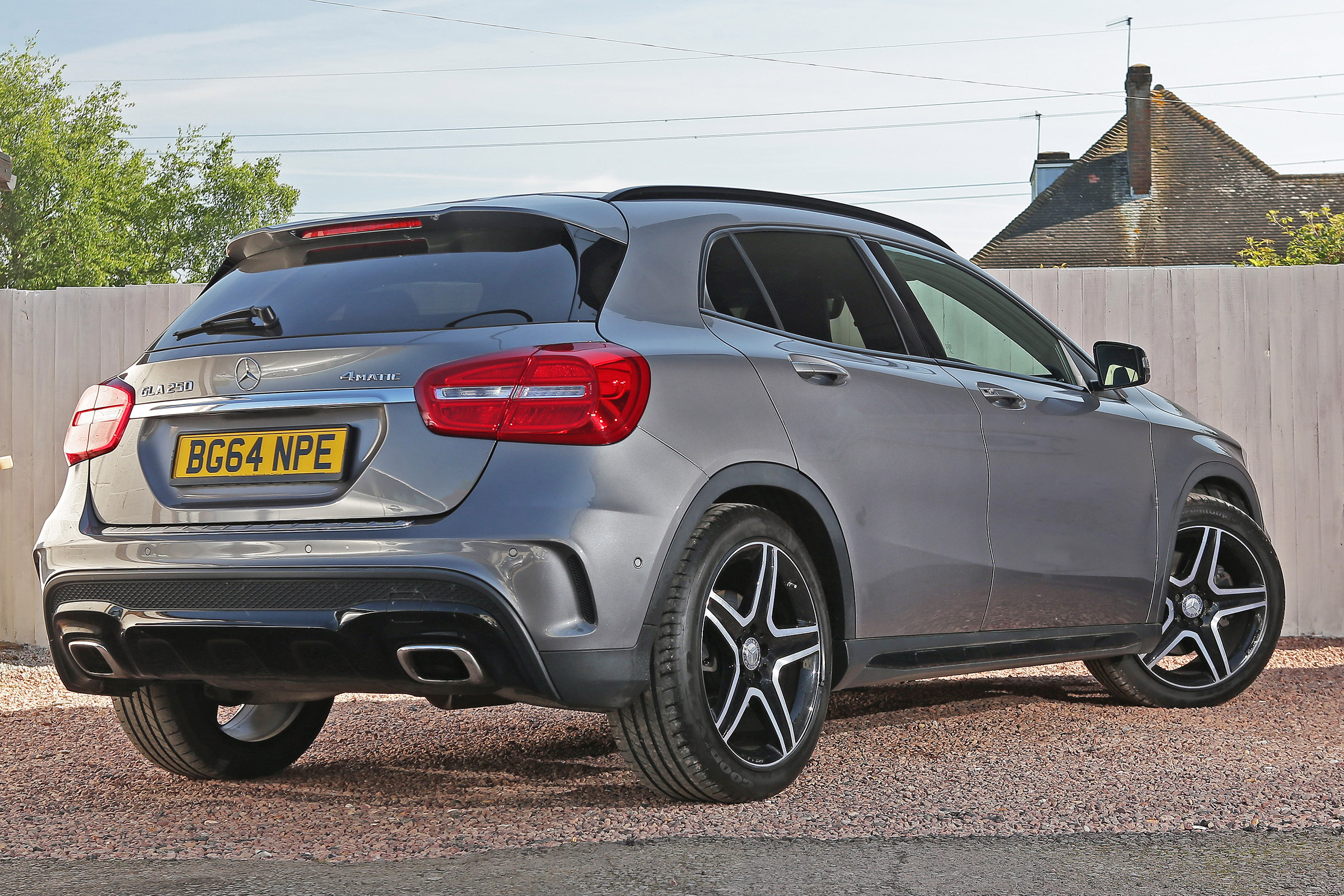 Used Mercedes GLA - rear
