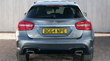 Used Mercedes GLA - full rear
