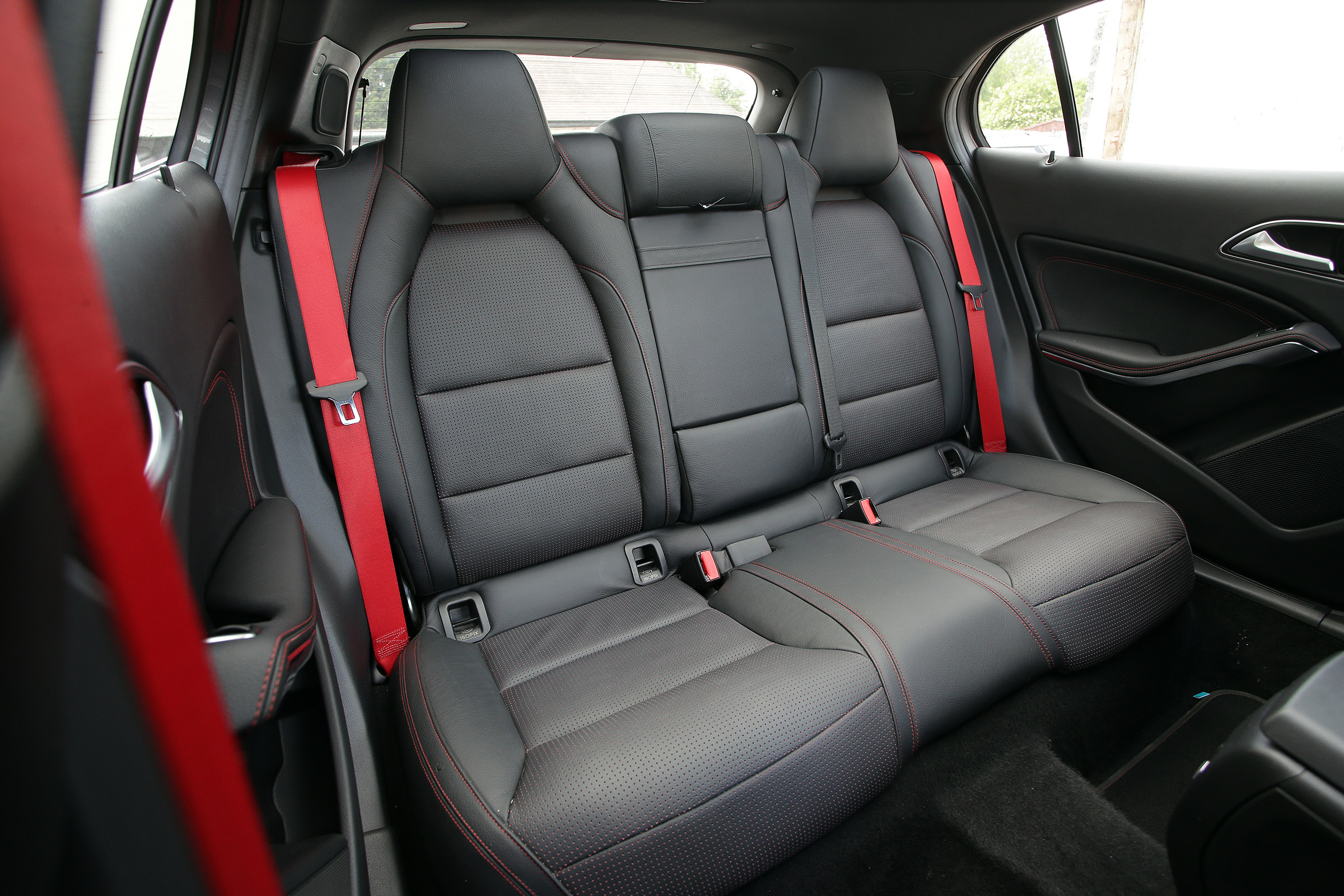 Used Mercedes GLA - rear seats
