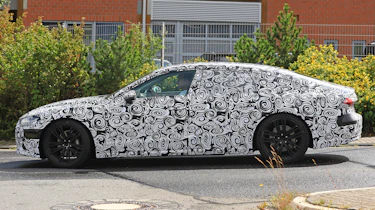 New 2018 Audi A7 spy shot side