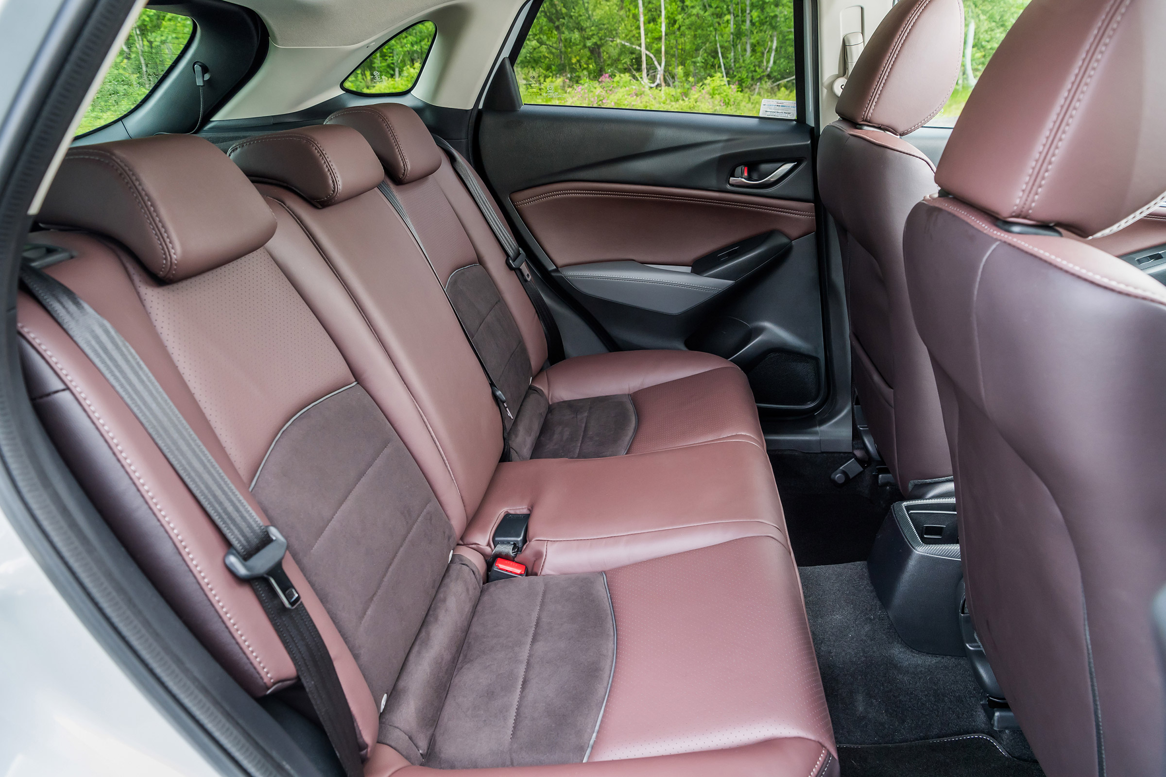 Mazda CX-3 GT Sport - rear seats