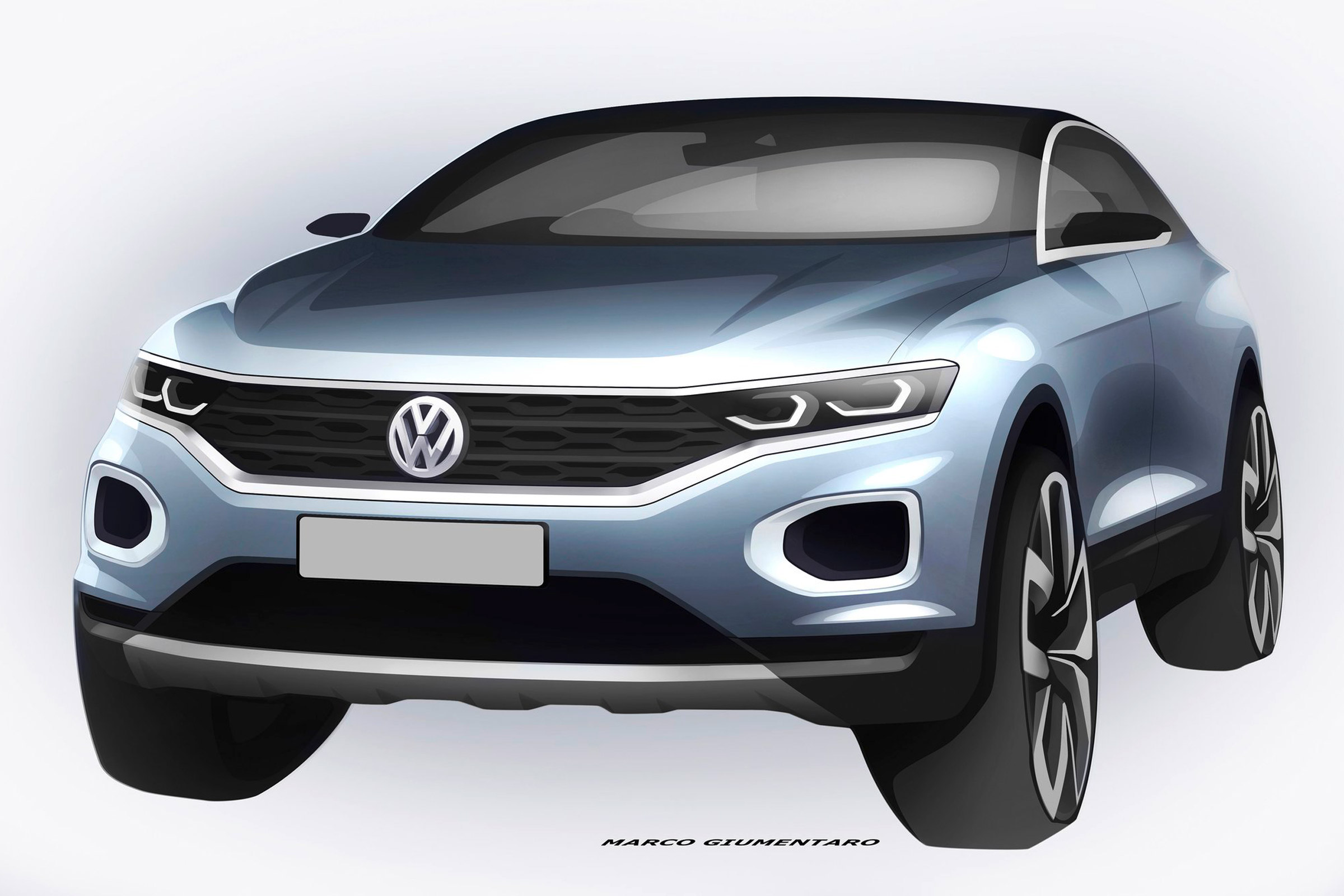 VW T-Roc sketch