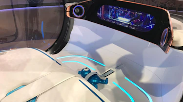 Smart Vision EQ ForFour concept - reveal interior
