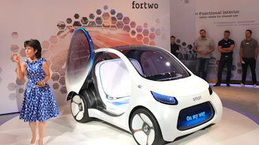 Smart Vision EQ ForFour concept - reveal