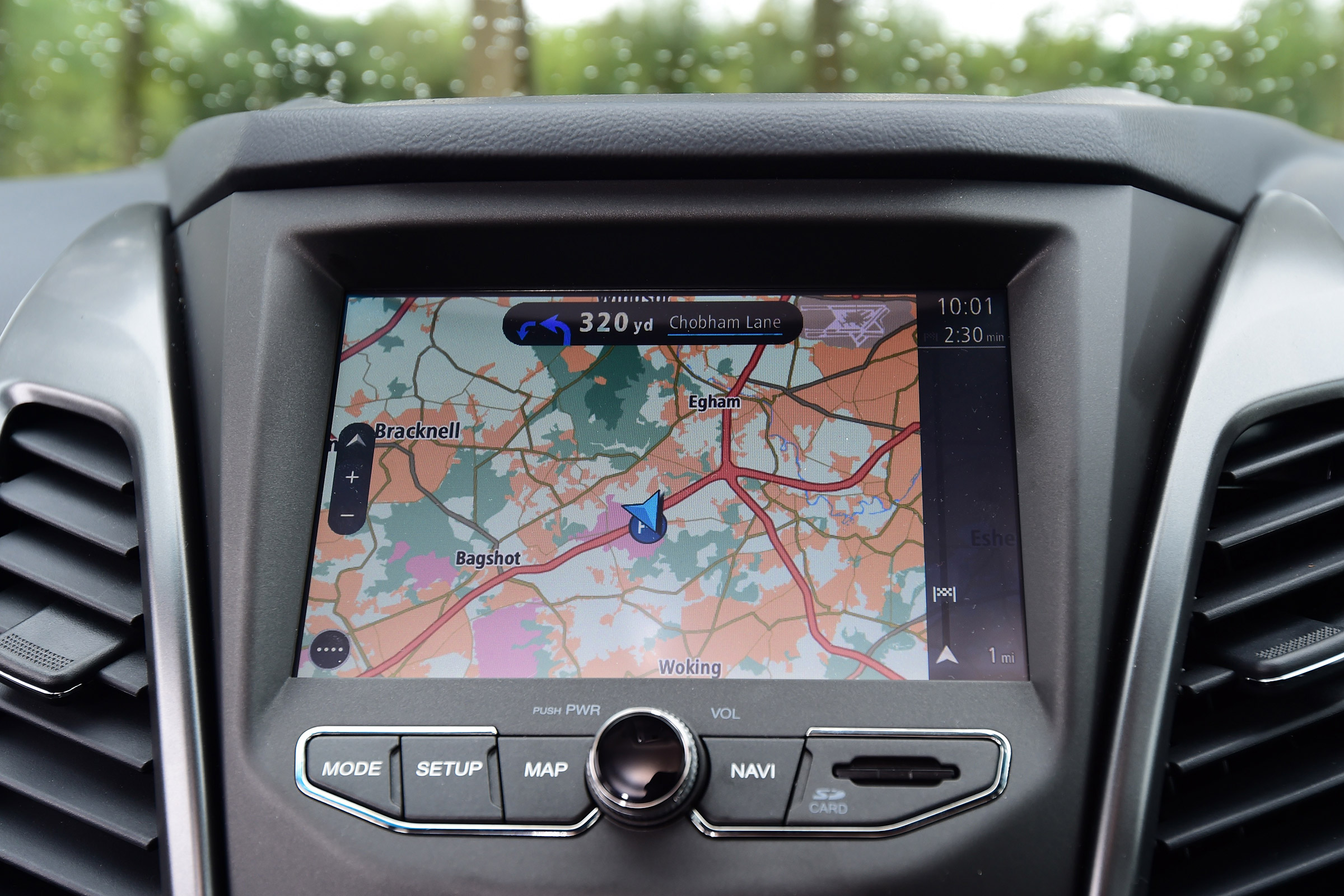 SsangYong Korando - sat-nav