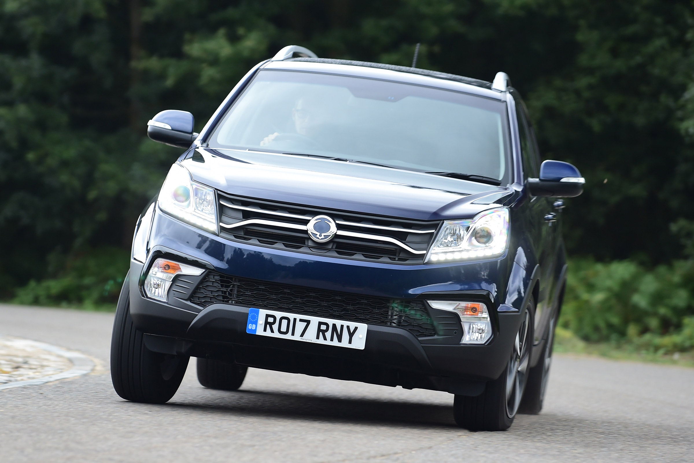 SsangYong Korando - front action