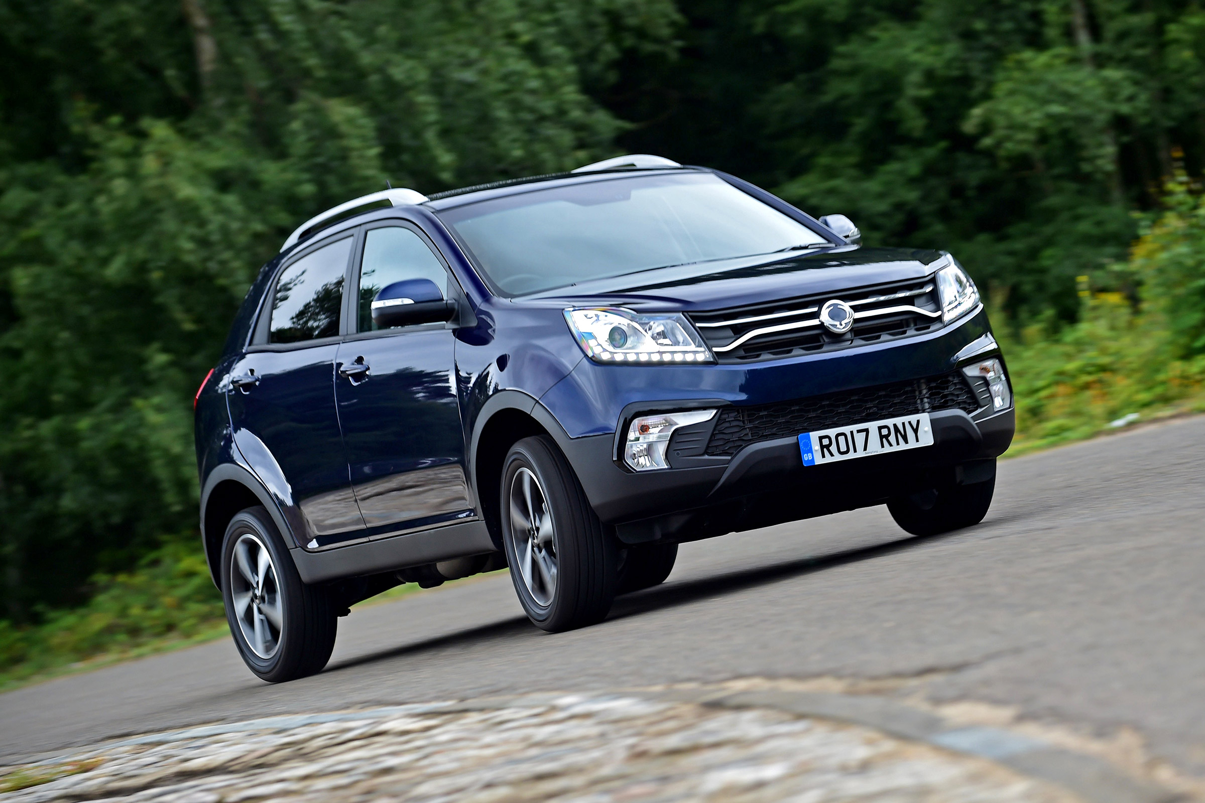 SsangYong Korando - front cornering