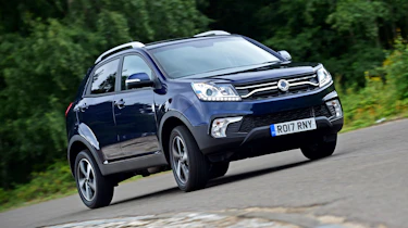SsangYong Korando - front cornering