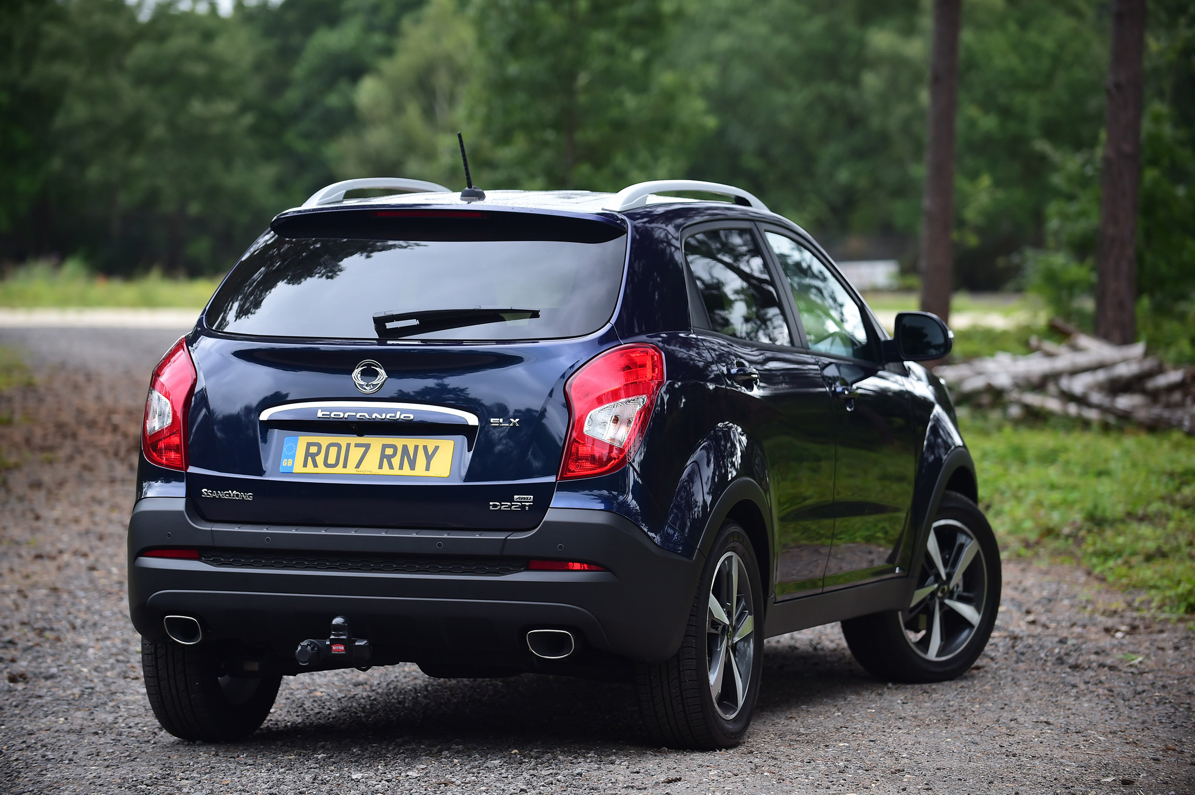 SsangYong Korando - rear static