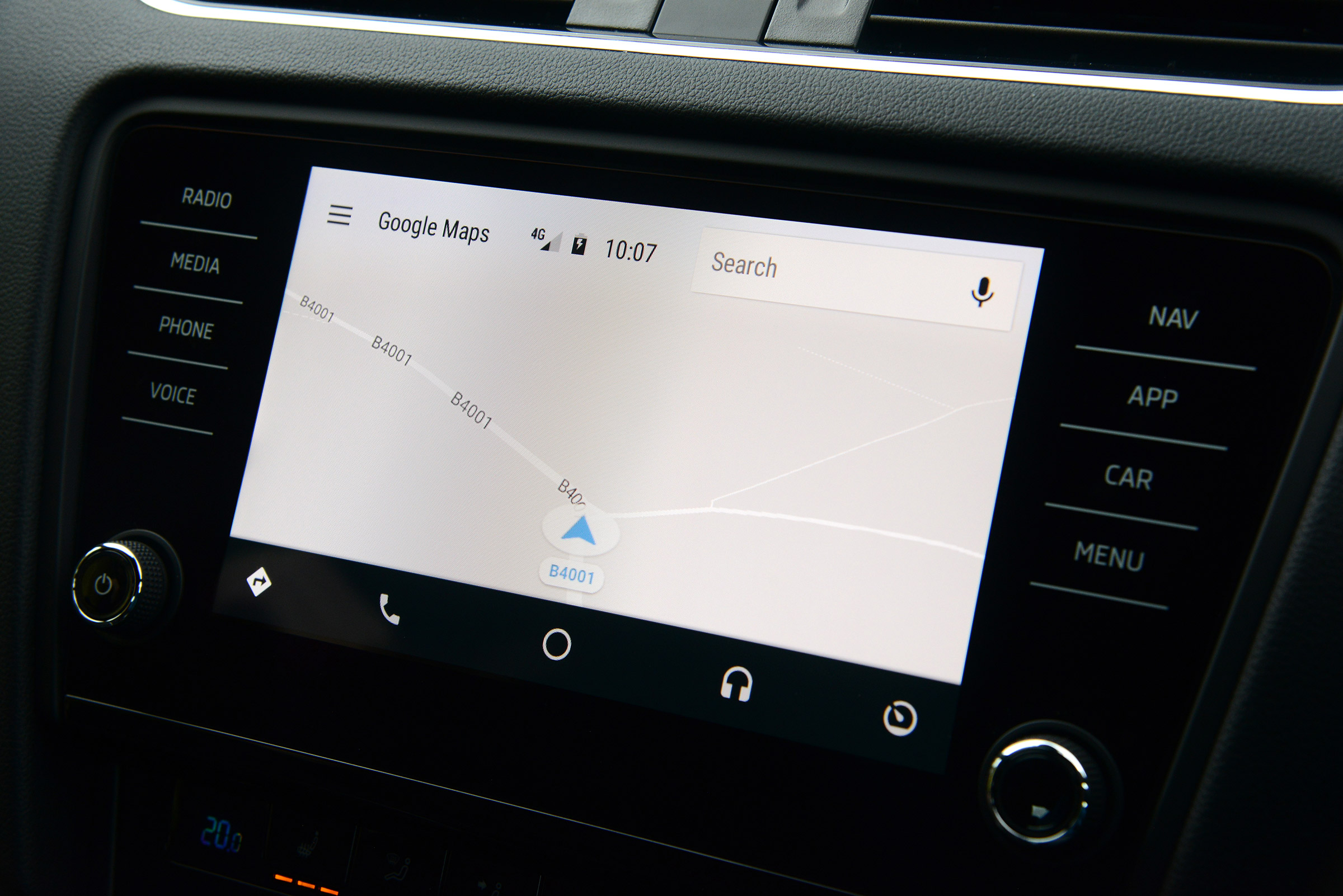 Skoda Octavia vRS 245 - sat-nav