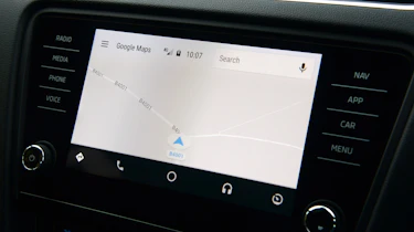 Skoda Octavia vRS 245 - sat-nav