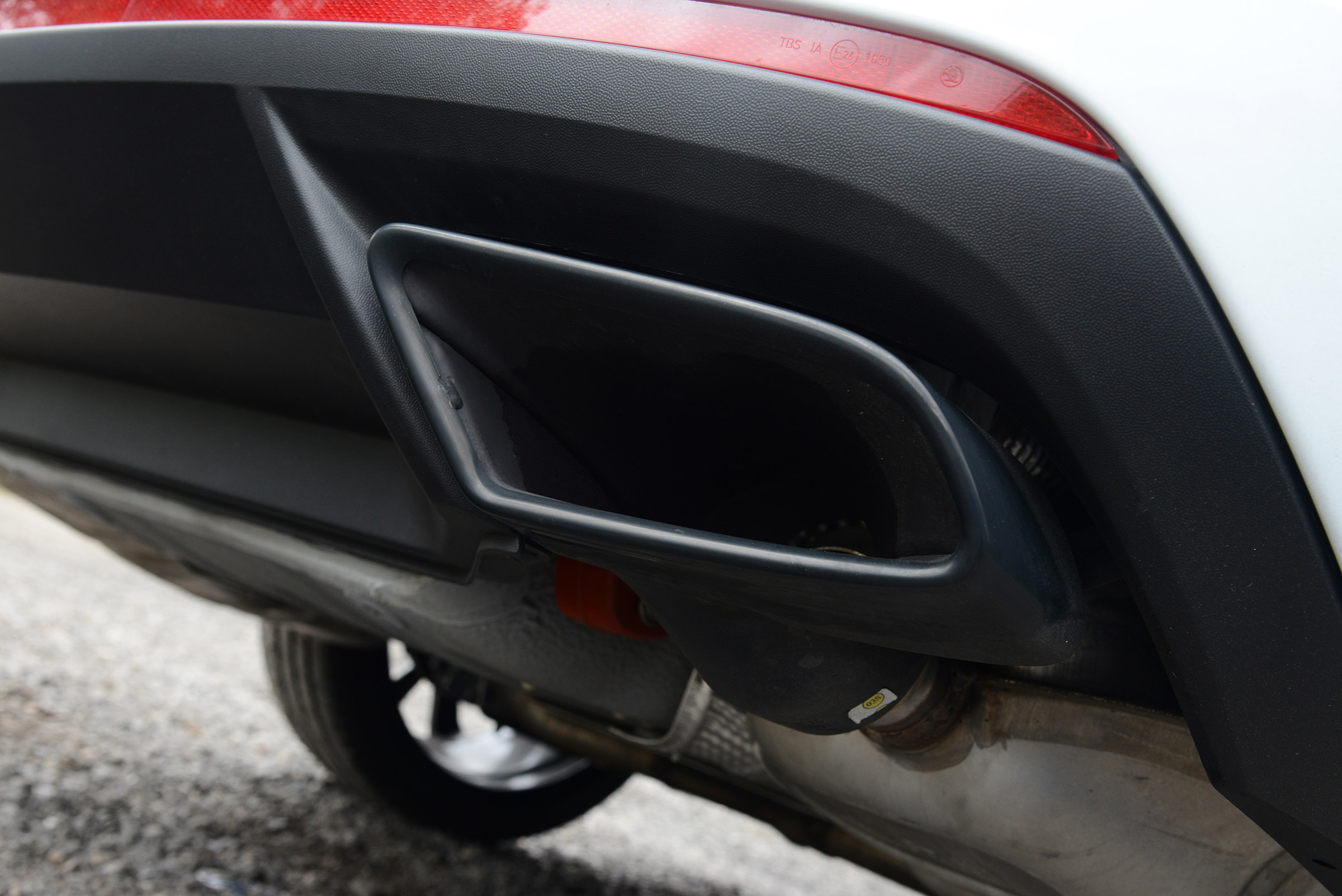 Skoda Octavia vRS 245 - exhaust