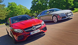 Mercedes-AMG E 63 S vs Audi RS7 Performance - header