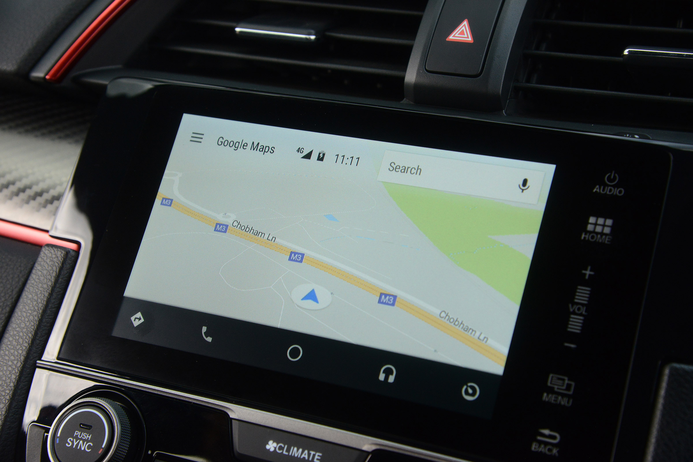 Honda Civic Type R - sat-nav