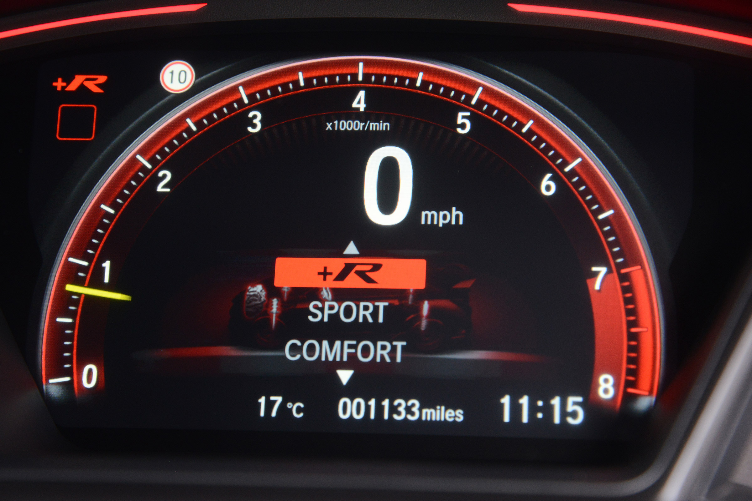 Honda Civic Type R - dial