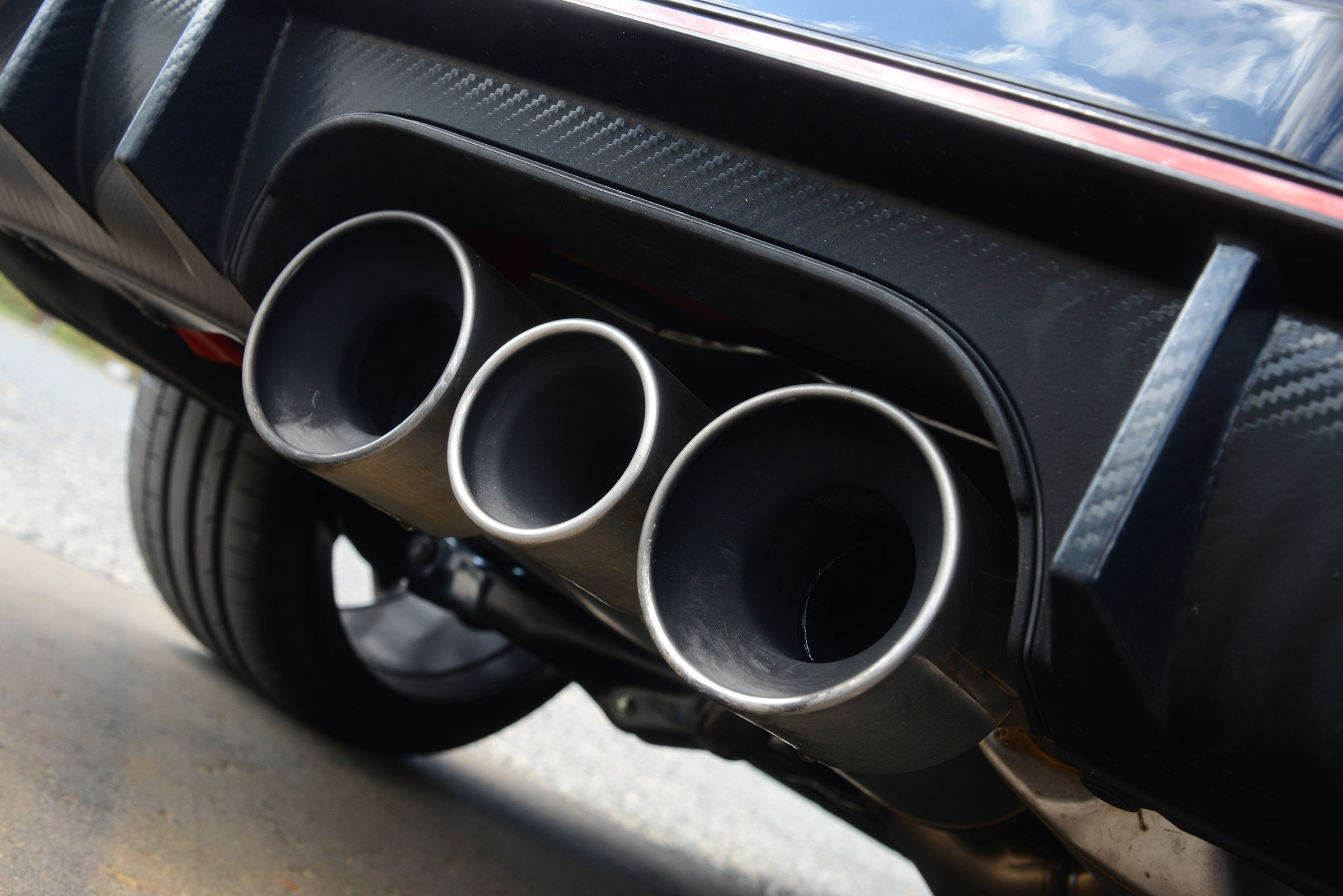 Honda Civic Type R - exhausts
