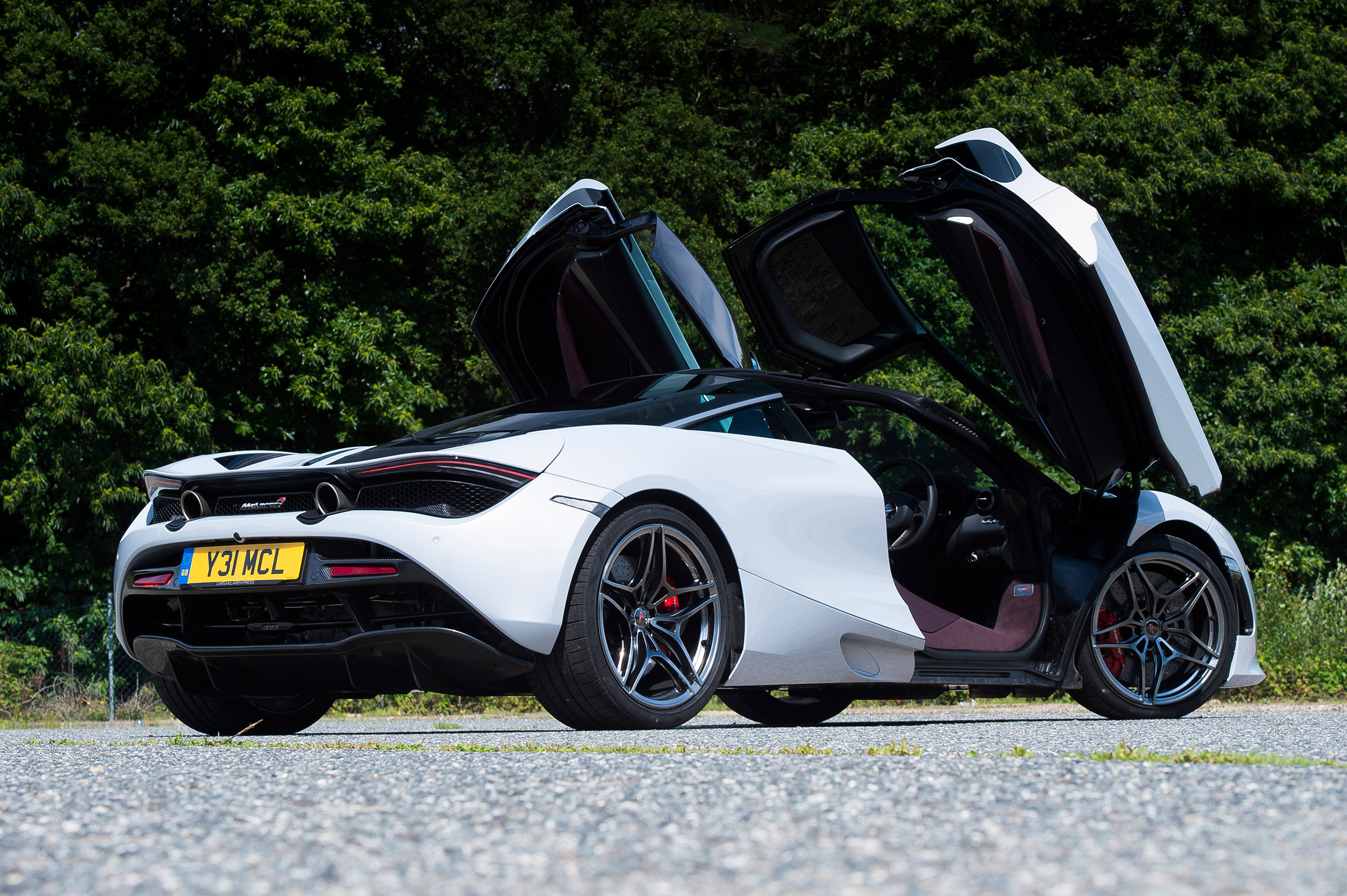 McLaren 720S - rear doors open