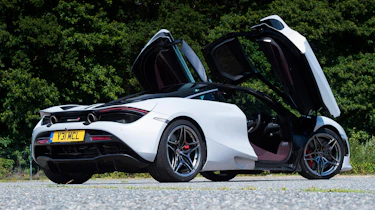 McLaren 720S - rear doors open
