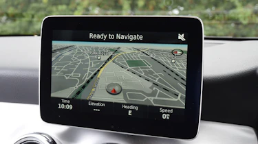 Mercedes GLA facelift - sat-nav