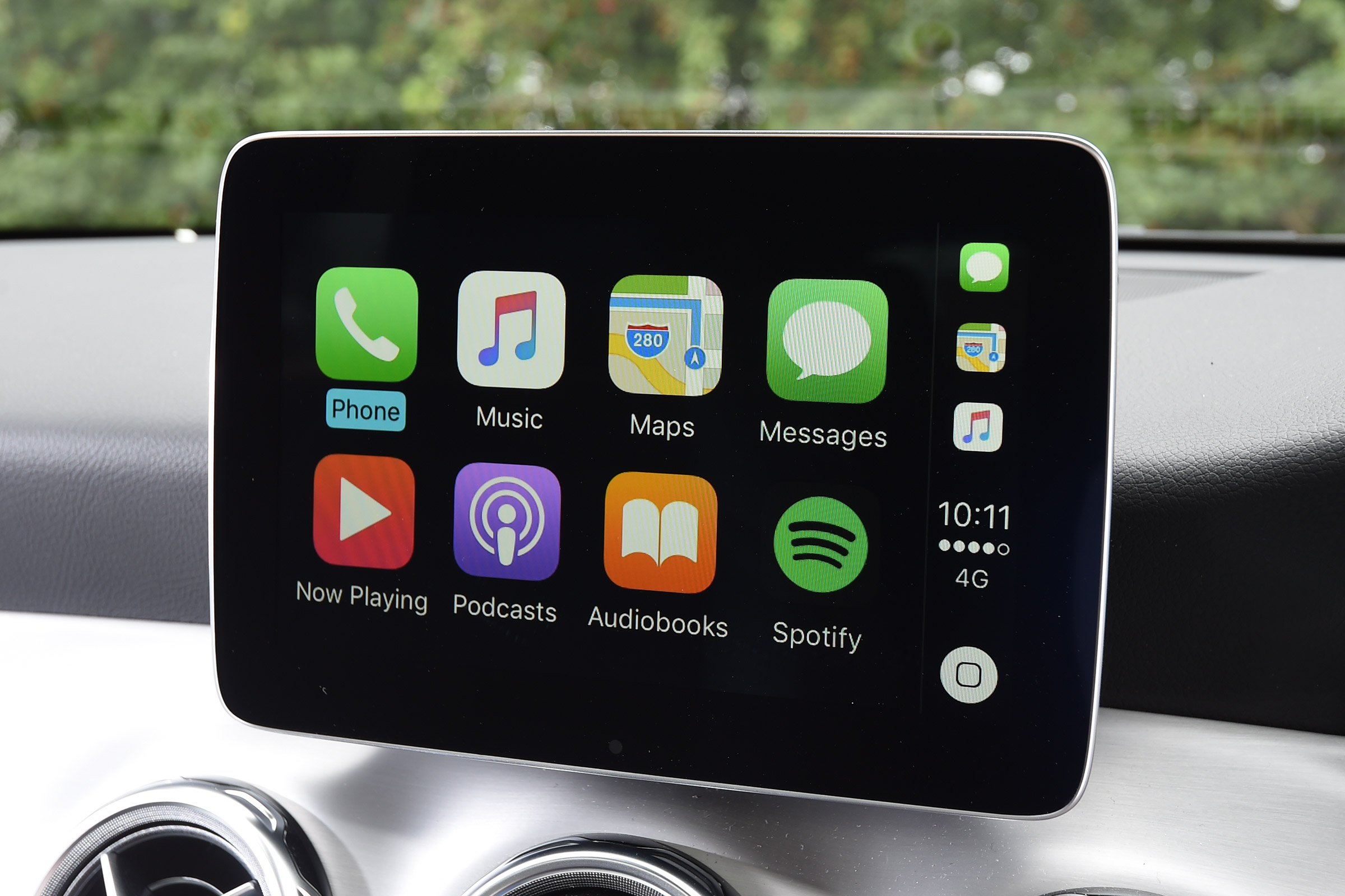 Mercedes GLA facelift - Apple CarPlay