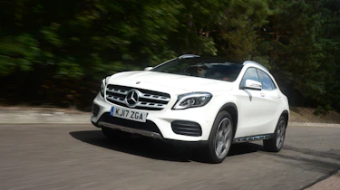 Mercedes GLA facelift - front action