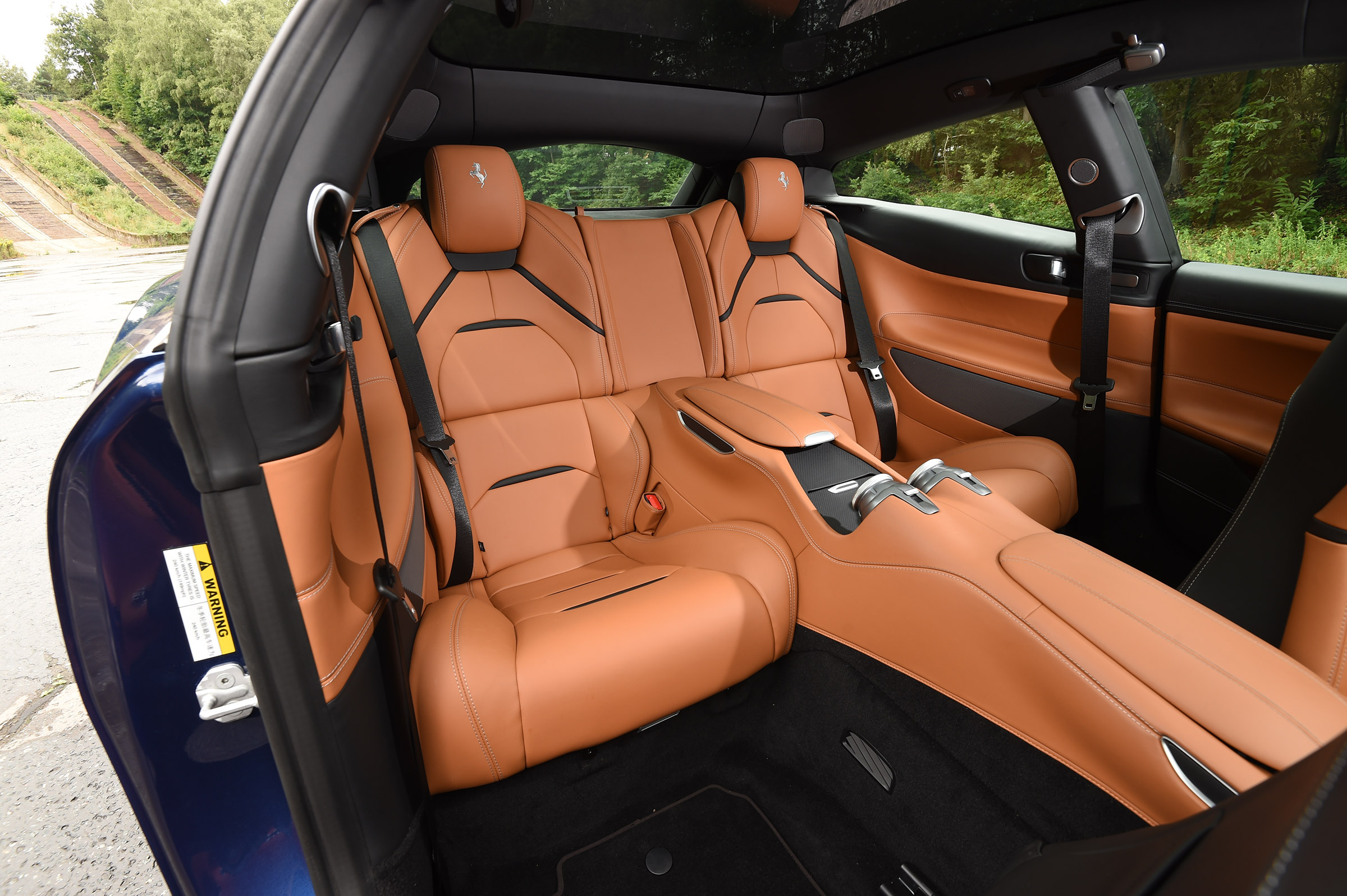 Ferrari GTC4 Lusso - rear seats