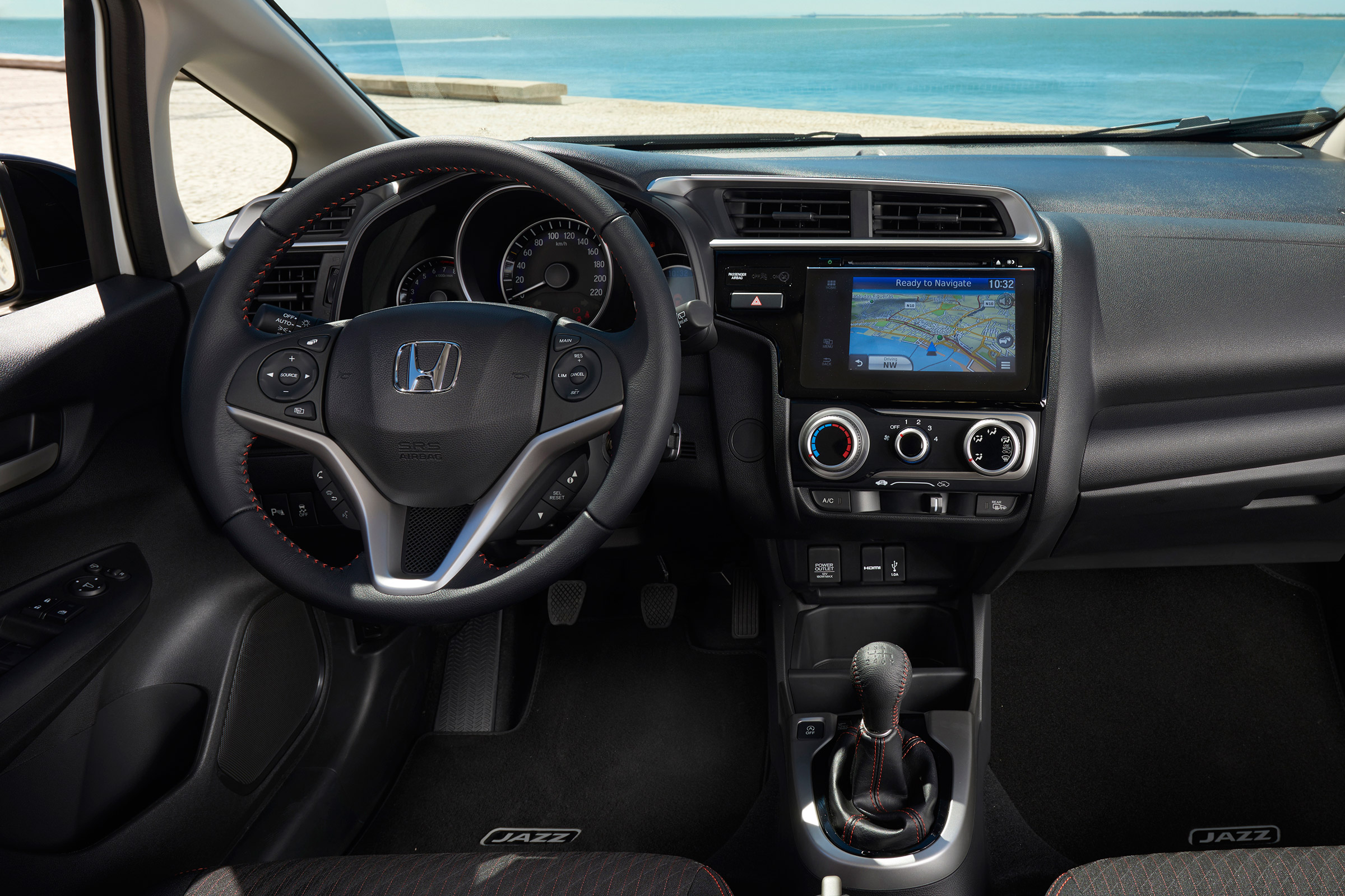 Honda Jazz facelift - dash