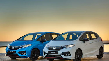 Honda Jazz facelift - front sunset