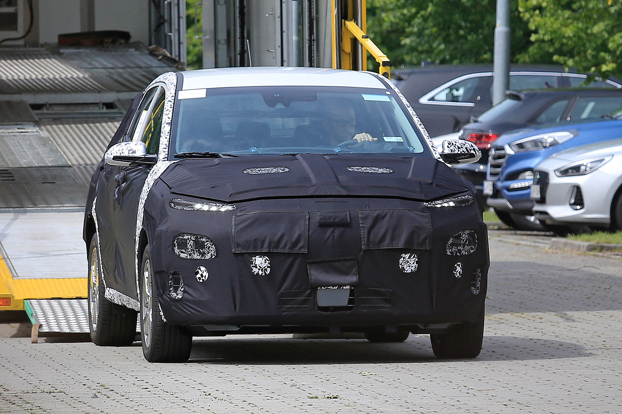 Hyundai Kona EV front