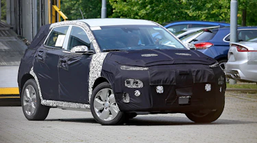 Hyundai Kona EV front three quarter
