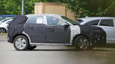 Hyundai Kona EV side