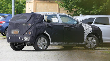 Hyundai Kona EV rear quarter