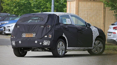 Hyundai Kona EV rear quarter