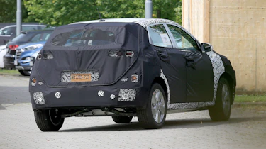 Hyundai Kona EV rear quarter