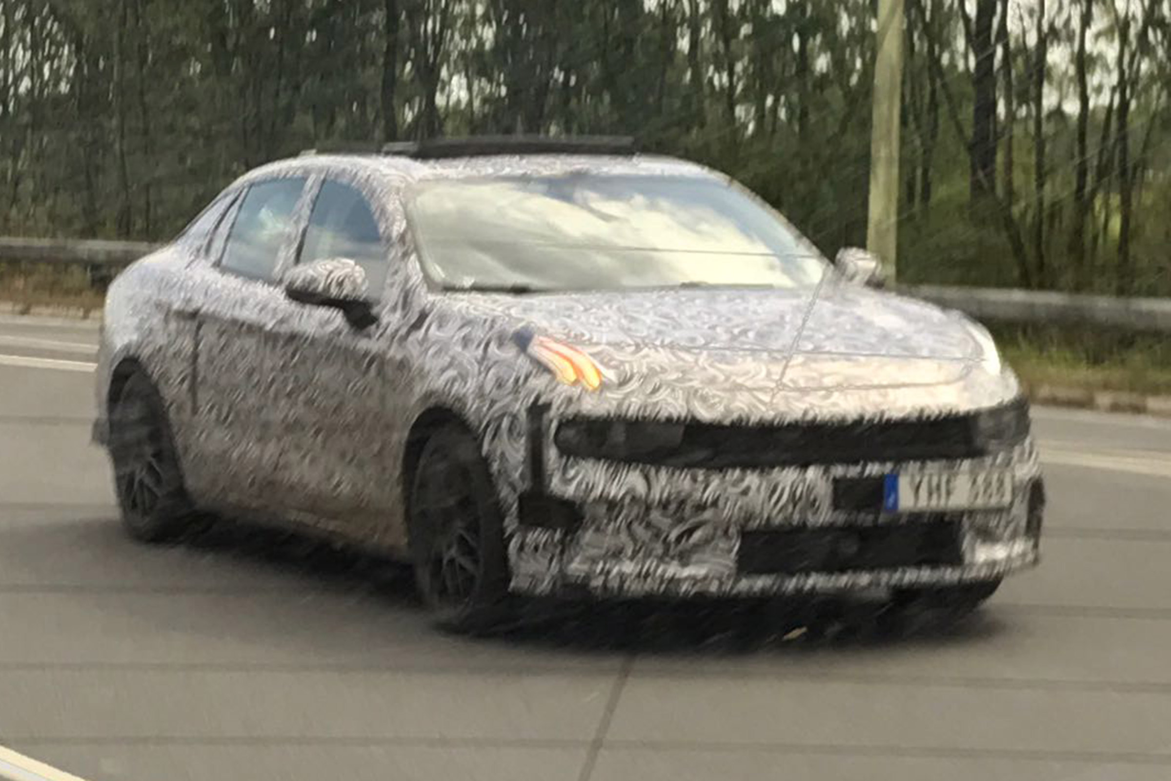 Lynk &amp; Co 03 testing - front