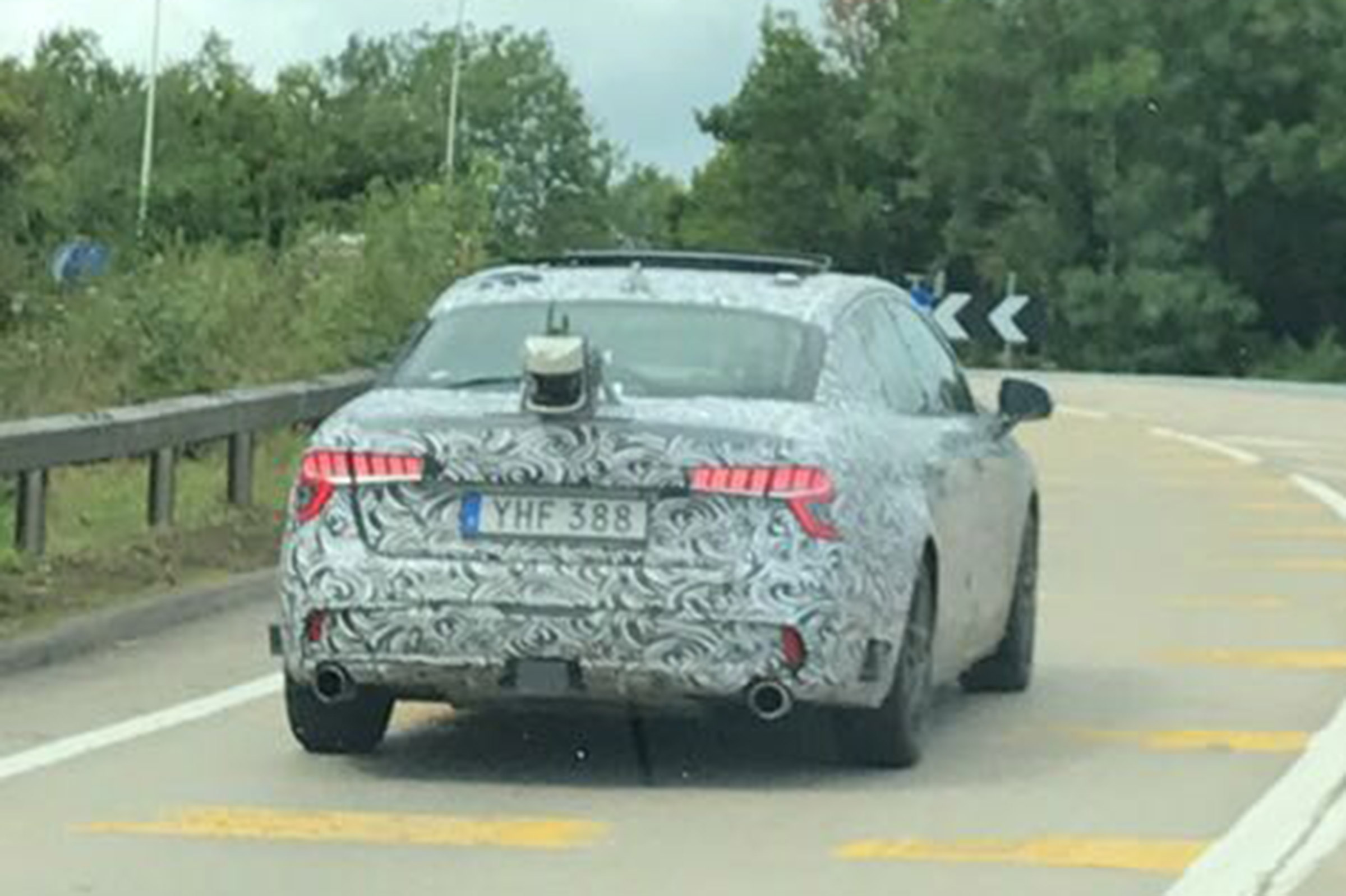 Lynk &amp; Co 03 testing - rear