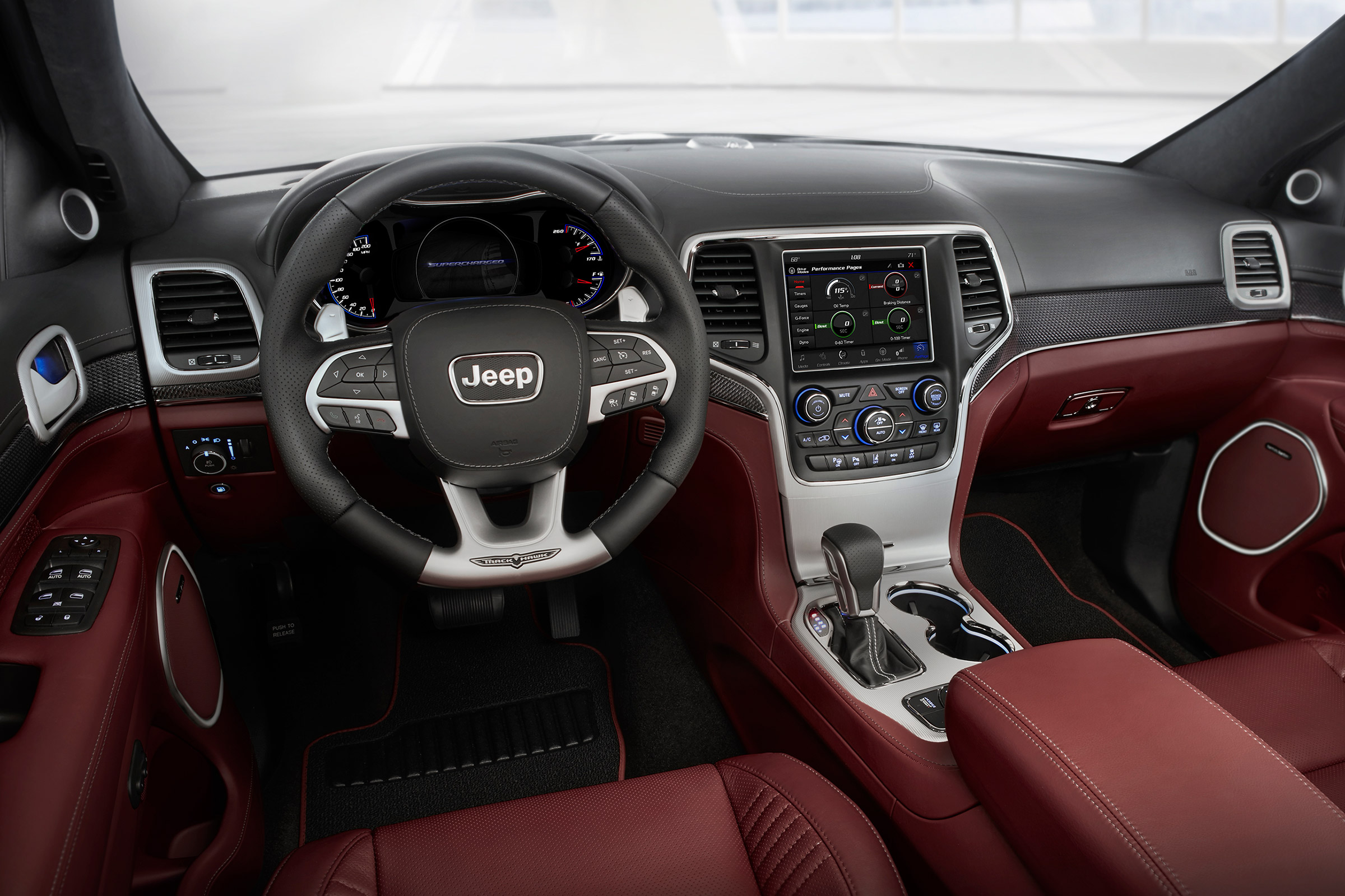 Jeep Grand Cherokee Trackhawk - dash