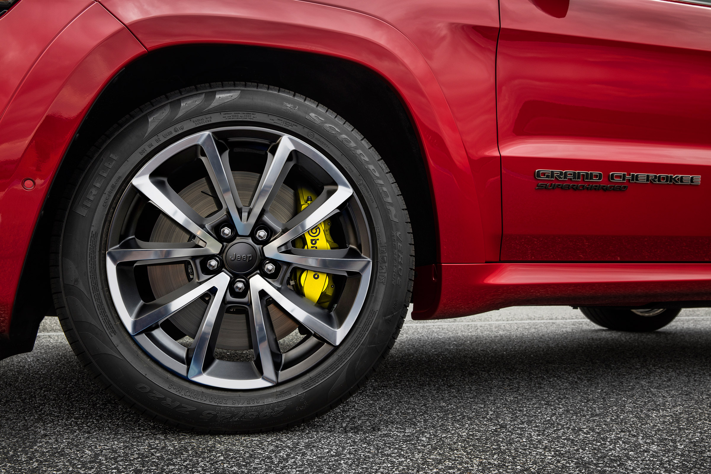 Jeep Grand Cherokee Trackhawk - wheel detail
