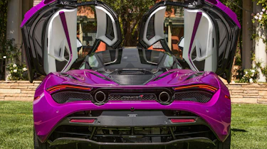 McLaren 720 MSO Fux Fuchsia - full rear