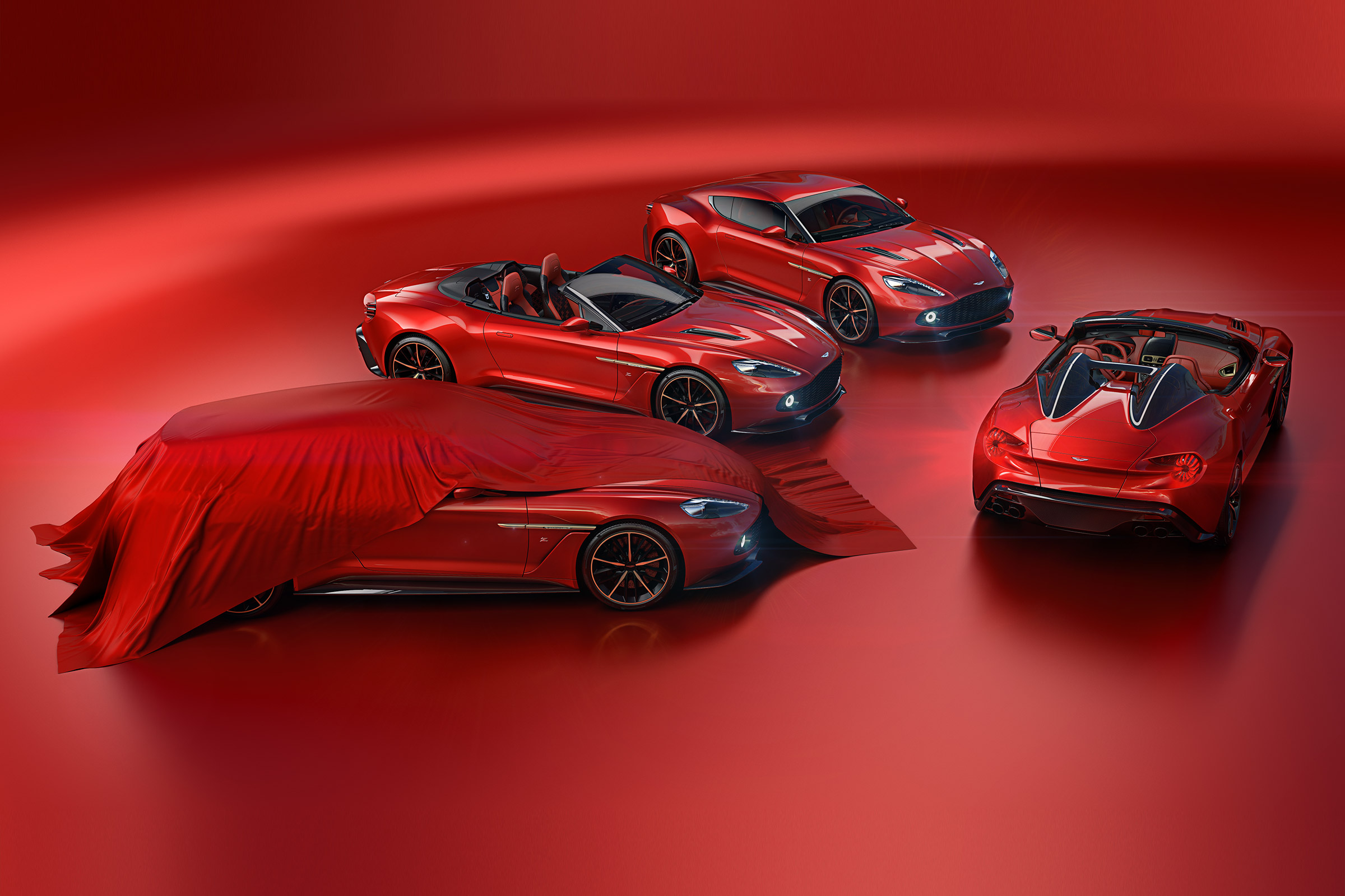 Aston Martin Vanquish Zagato Speedster - family